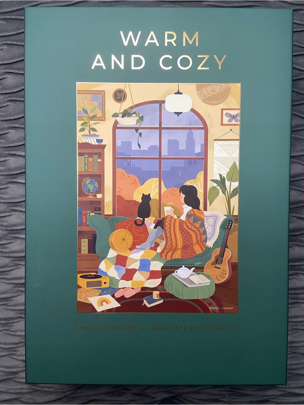 HOBBRY 500-Piece Jigsaw Puzzle: Warm And Cozy— NEW!
